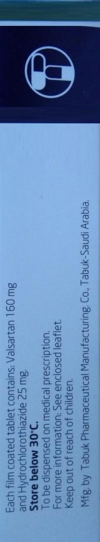 Co-Tabuvan 160/25mg*